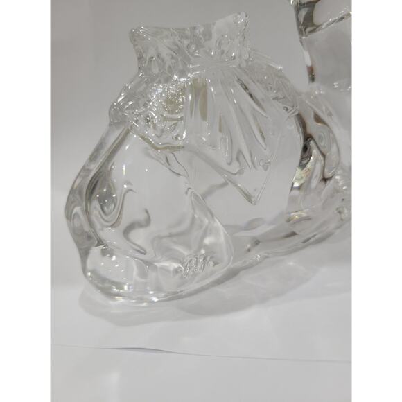 Vintage Princess House Lead Crystal Camel‎ Figurine Nativity Replacement - Picture 6 of 9